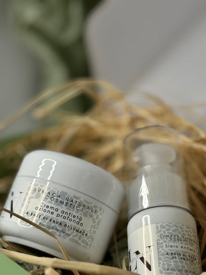 Anti-Age Power Duo | Crema + Siero alla Bava di Lumaca