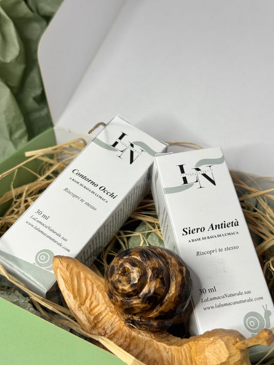 Anti-Age Duo Serum | Siero + Contorno Occhi alla Bava di Lumaca