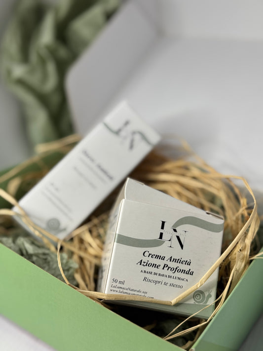 Snail Duo Lift | Crema Anti-Età e Contorno occhi alla bava di Lumaca