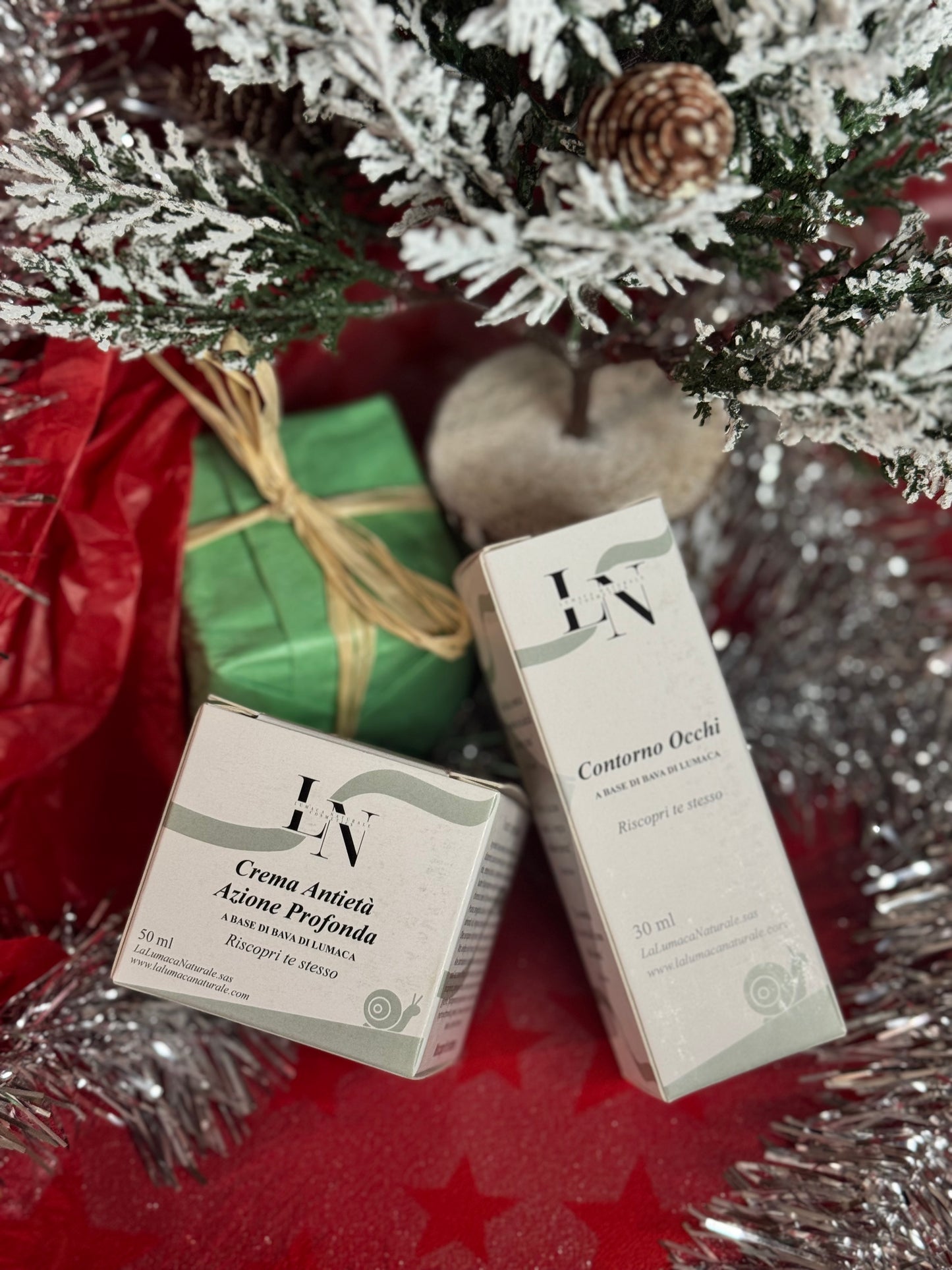 Snail Duo Lift | Crema Anti-Età e Contorno occhi alla bava di Lumaca