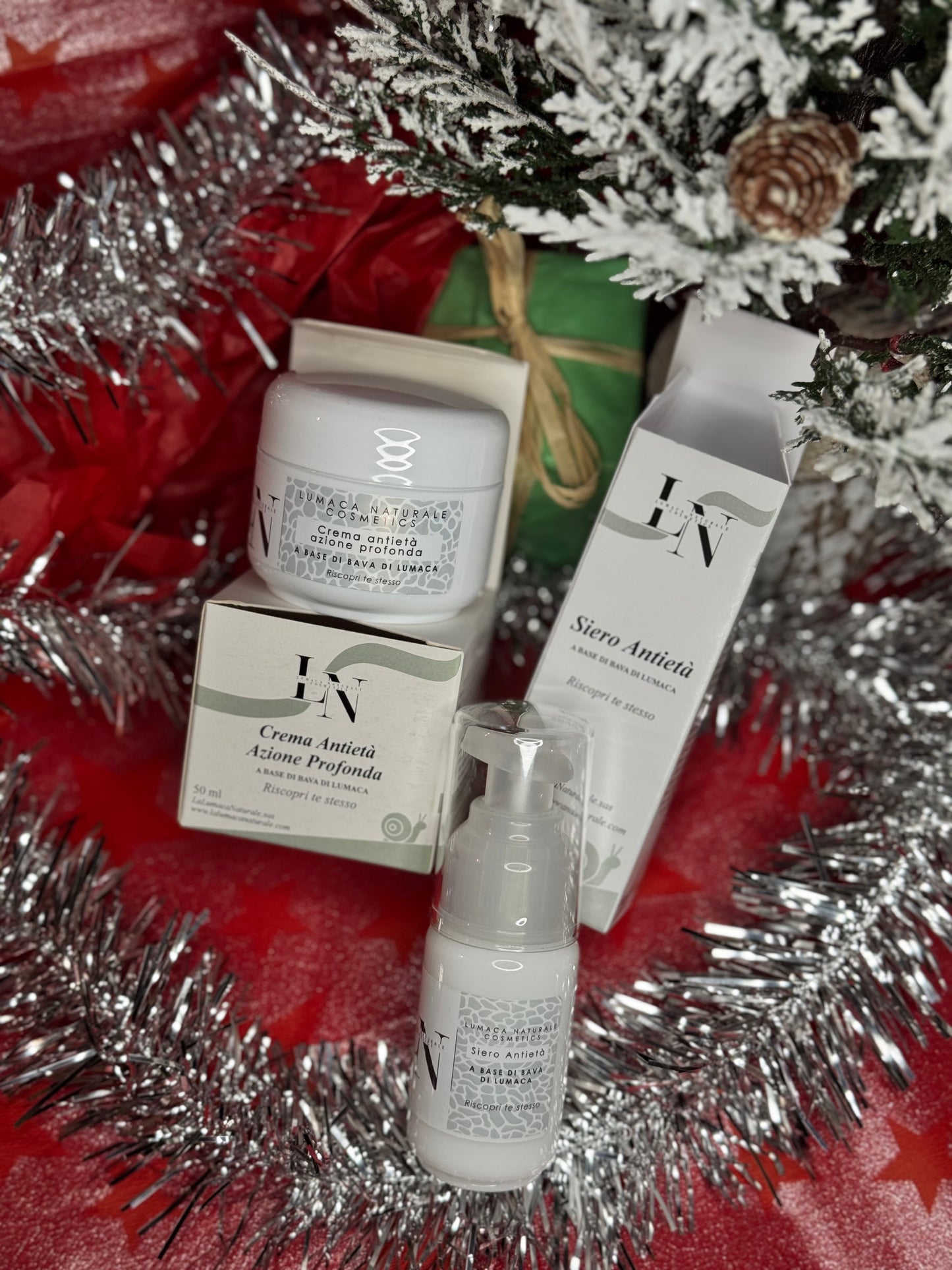 Anti-Age Power Duo | Crema + Siero alla Bava di Lumaca